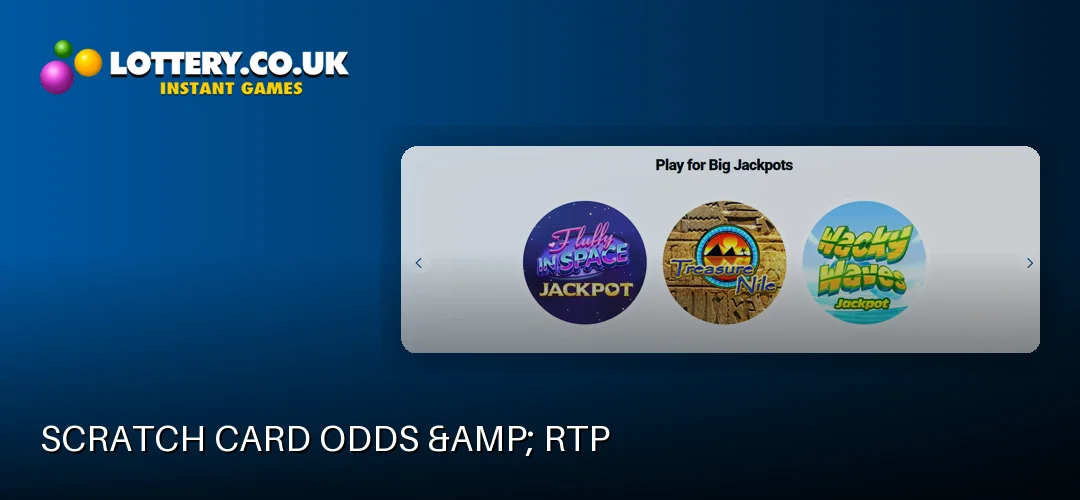 Lottery casino promotional banner